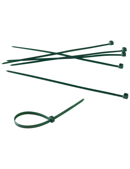 50 colliers de fixation vert - ECLOZ ECLOZ Accessoires pour clôture, bordure et occultation