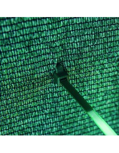 50 colliers de fixation vert - ECLOZ ECLOZ Accessoires pour clôture, bordure et occultation 2