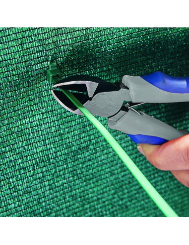 50 colliers de fixation vert - ECLOZ ECLOZ Accessoires pour clôture, bordure et occultation