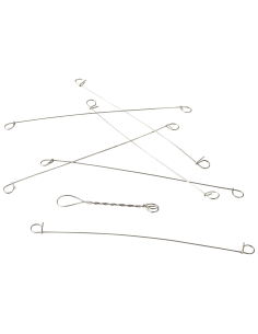 Lot de 200 liens métalliques pour Brise vue - ECLOZ ECLOZ Accessoires pour clôture, bordure et occultation