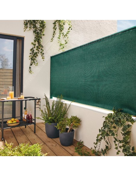 Brise vue L.5 x H.1 m en PHED PLUS vert - ECLOZ ECLOZ Occultation, canisse et treillage