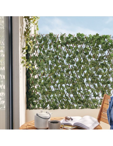 Treillis extensible Feuillage L.2 x H.1 m - ECLOZ ECLOZ Occultation, canisse et treillage