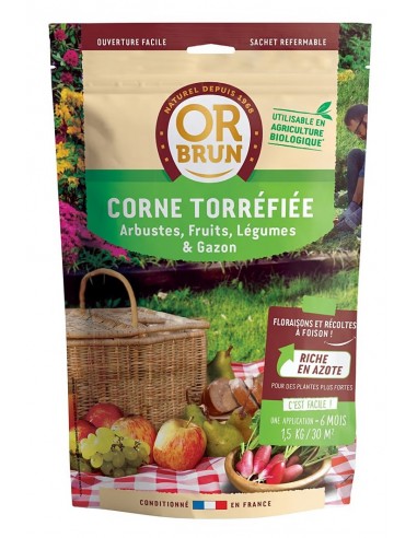 Corne torréfiée 1,5 kg - Or brun Or Brun Engrais et matière première