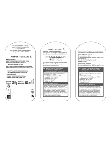 Engrais Orchidée Foliaire Spray 250ml - ECLOZ ECLOZ Engrais spécifique