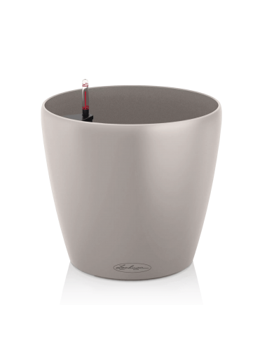 Pot à réserve d'eau Classico Color Ø18 cm Gris - Lechuza Lechuza Pot à réserve d'eau