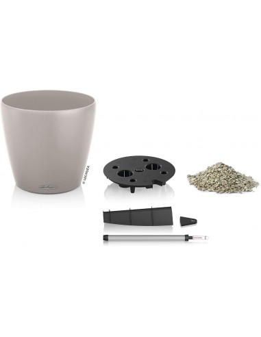 Pot à réserve d'eau Classico Color Ø35 cm Gris - Lechuza Lechuza Pot à réserve d'eau