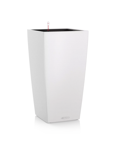 Pot à réserve d'eau Cubico Color 30 cm Blanc - Lechuza Lechuza Pot à réserve d'eau