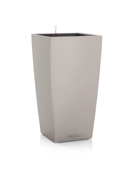 Pot à réserve d'eau Cubico Color 30 cm Gris - Lechuza Lechuza Pot à réserve d'eau