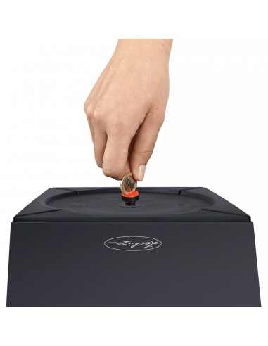 Pot à réserve d'eau Cubico Color 30 cm Gris - Lechuza Lechuza Pot à réserve d'eau