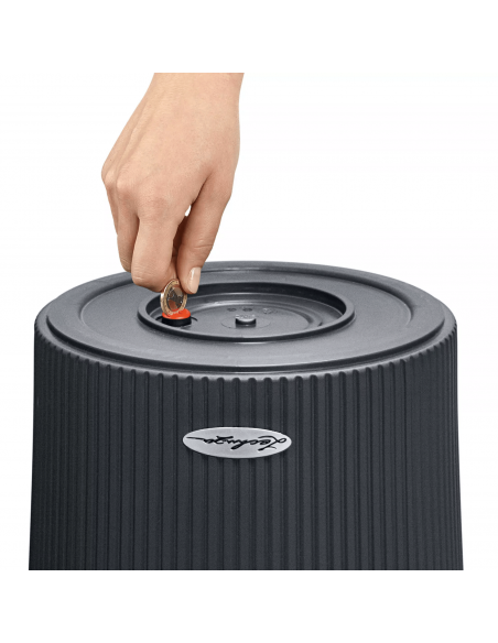 Pot à réserve d'eau Cilindro Color 23 cm Blanc - Lechuza Lechuza Pot à réserve d'eau