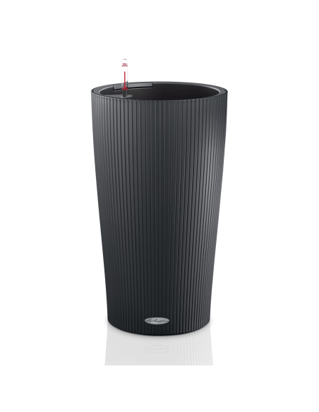 Pot à réserve d'eau Cilindro Color 23 cm Gris Ardoise - Lechuza Lechuza Pot à réserve d'eau