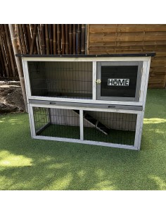 Clapier Double PAN PAN L.104 x l.52 x H.92 cm - Greenway Green Way NC Clapier