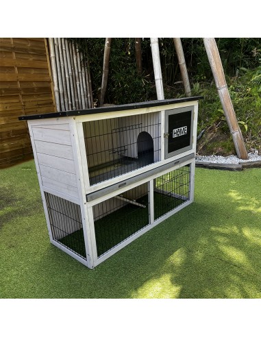 Clapier Double PAN PAN L.104 x l.52 x H.92 cm - Greenway Green Way NC Clapier