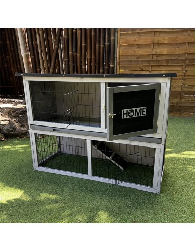 Clapier Double PAN PAN L.104 x l.52 x H.92 cm - Greenway Green Way NC Clapier