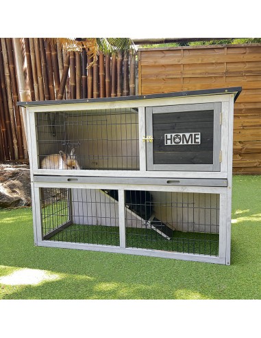 Clapier Double PAN PAN L.104 x l.52 x H.92 cm - Greenway Green Way NC Clapier