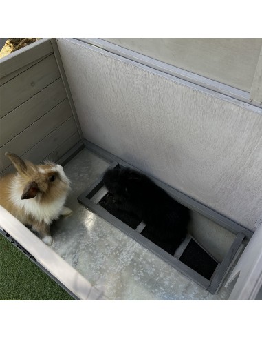 Clapier Double PAN PAN L.104 x l.52 x H.92 cm - Greenway Green Way NC Clapier