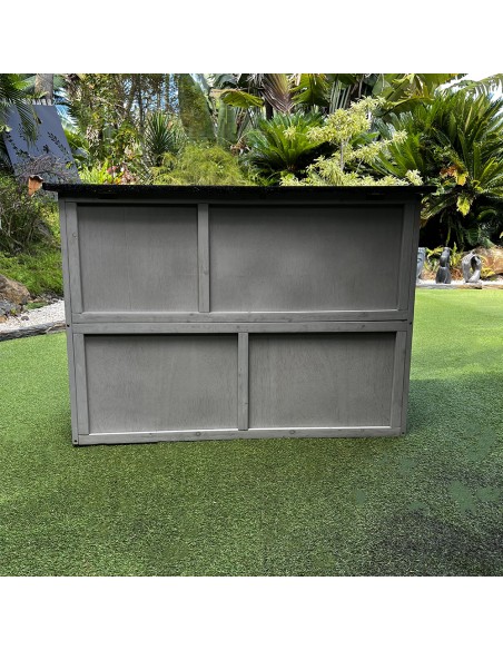 Clapier Double PAN PAN L.104 x l.52 x H.92 cm - Greenway Green Way NC Clapier