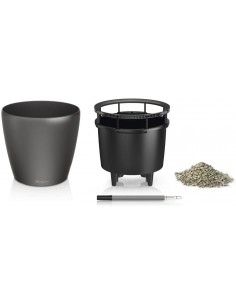 Pot à Réserve d'eau Classico Anthracite mat - LECHUZA Lechuza Pot à réserve d'eau 2