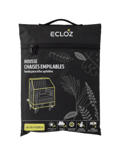 Housse de Protection pour Chaises Empilables - Ecloz ECLOZ Housse pour mobilier de jardin