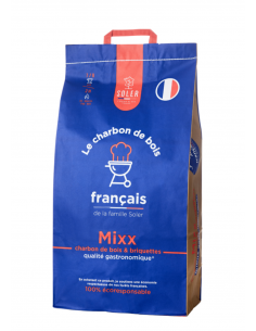 Charbon de bois et briquettes Mixx 8kg - Soler Soler Charbons de bois et allume-feux 2