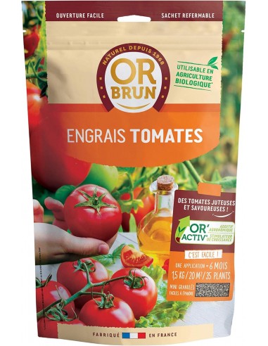 Engrais granulés tomates 1,5kg - Or brun Or Brun Engrais spécifique