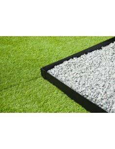 Bordure en Acier Galvanisé 91.4cm Lot de 3 + 4 Ancres - Ubbink Ubbink Bordures