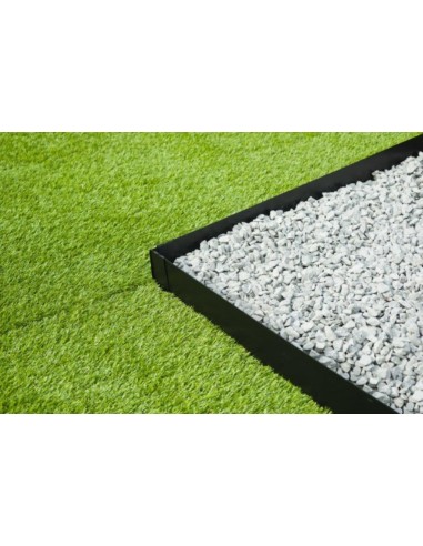 Bordure en Acier Galvanisé 91.4cm Lot de 3 + 4 Ancres - Ubbink Ubbink Bordures