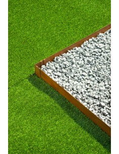 Bordure en Acier Corten 91.4cm Lot de 3 + 4 Ancres - Ubbink Ubbink Bordures