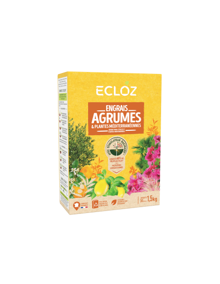 Engrais agrumes et plantes méditerranéennes 1,5 kg - ECLOZ ECLOZ Engrais spécifique