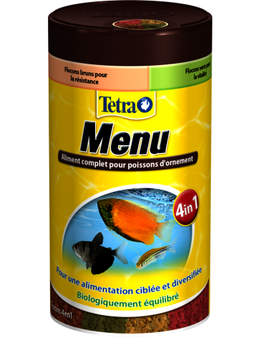 Menu 100ml - Tetra Tetra Eau chaude