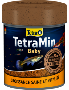 TetraMin Baby 66ml - Tetra Tetra Eau chaude