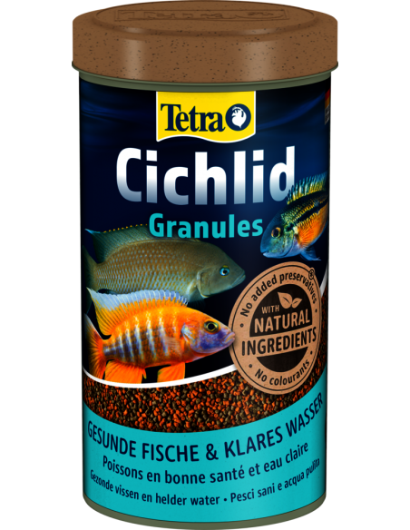Cichlid granulés 500ml - Tetra Tetra Eau chaude