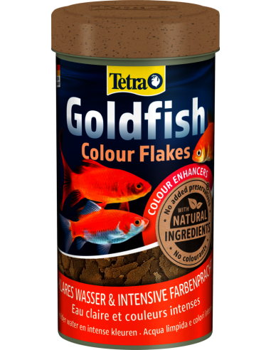 Goldfish Colour Flakes 250ml - Tetra Tetra Eau froide
