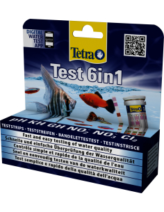 Bandes Test Aquariophilie 6en1 - Tetra Tetra Soin des poissons