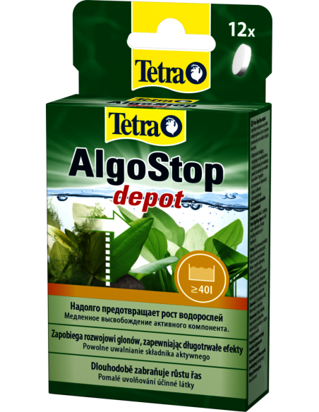 AlgoStop dépôt 12 comprimés - Tetra Tetra Nettoyage