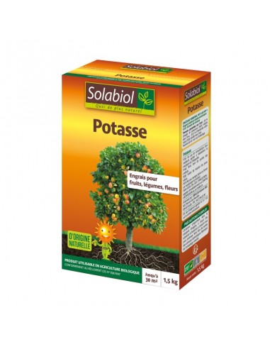 Potasse 1,5kg - Solabiol Solabiol Engrais spécifique