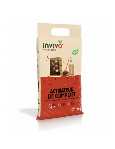 Activateur de Compost 5Kg - Invivo Nous On Sème Invivo - Nous on sème Composteur