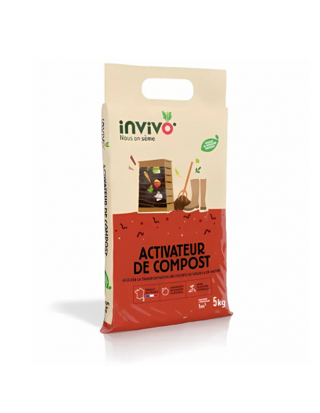 Activateur de Compost 5Kg - Invivo Nous On Sème Invivo - Nous on sème Composteur