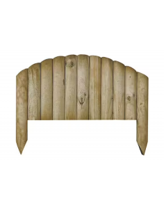 Bordure en arc Bocage L.55 x l.2,5 x H.40 cm en bois - Cerland Forest Style Bordures