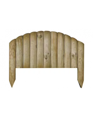 Bordure en arc Bocage L.55 x l.2,5 x H.40 cm en bois - Cerland Forest Style Bordures