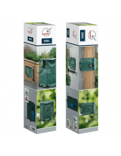 Récupérateur d'eau pliable 200L - Jardibric Jardibric Récupérateur d'eau 2