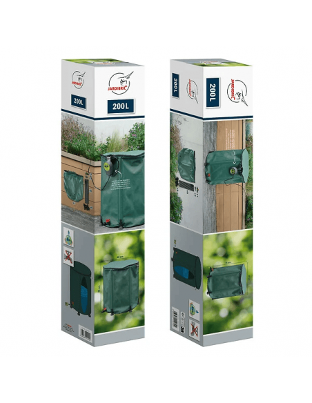 Récupérateur d'eau pliable 200L - Jardibric Jardibric Récupérateur d'eau