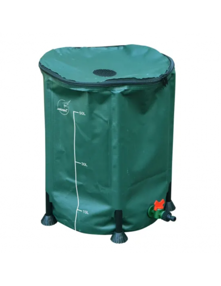 Récupérateur d'eau pliable 50L - Jardibric Jardibric Récupérateur d'eau