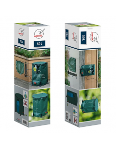 Récupérateur d'eau pliable 50L - Jardibric Jardibric Récupérateur d'eau 2