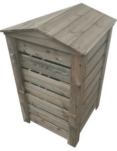 Composteur en bois 210L - Invivo, Nous on sème Invivo - Nous on sème Composteur