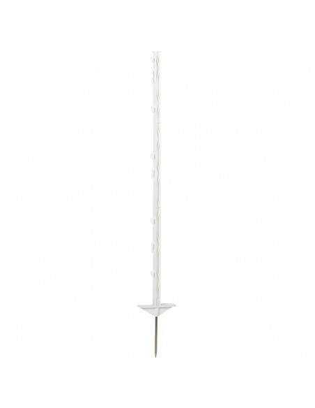 Piquet PVC basic blanc double bêche 105 cm x5 - GoSpark® GoSpark® Chevaux Piquet PVC basic blanc double bêche 105 cm x5 - GoSpark® GoSpark® Chevaux