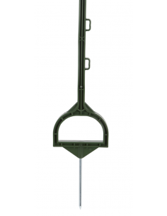 Piquet PVC vert pointe métale 158 cm x5 - GoSpark® GoSpark® Chevaux 2
