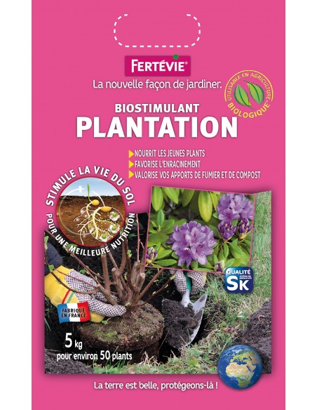 Biostimulant Plantation Micro Organisme 5kg - Fertévie  Les engrais naturels