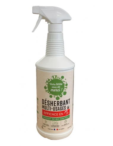 Désherbant BIO Multi-usages 1L  Les engrais naturels