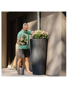 Récupérateur d'eau Linus Graphite 220L - Garantia Garantia Récupérateur d'eau 2